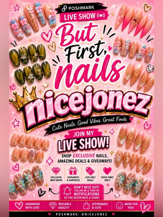 Other - But First, Nails Unlisted Flyer!